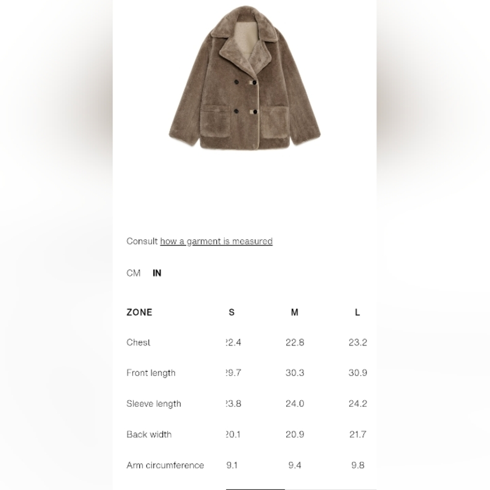 REVERSIBLE DOUBLE-FACED COAT - Picture 15 of 17